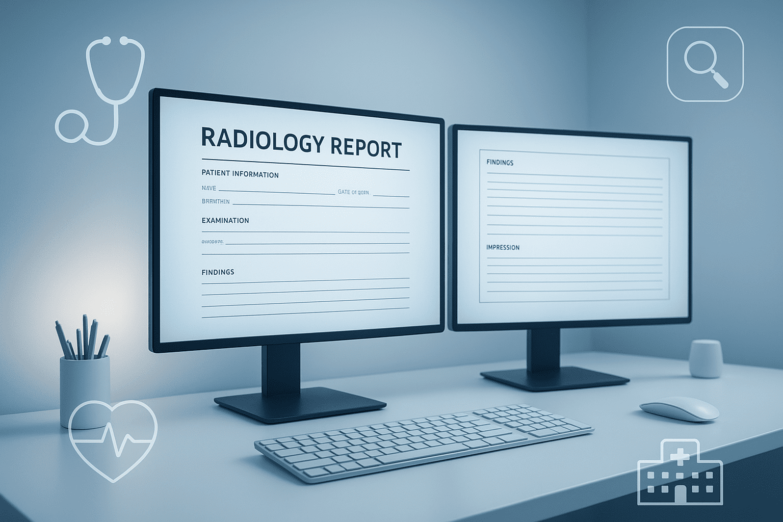 radiology report templates