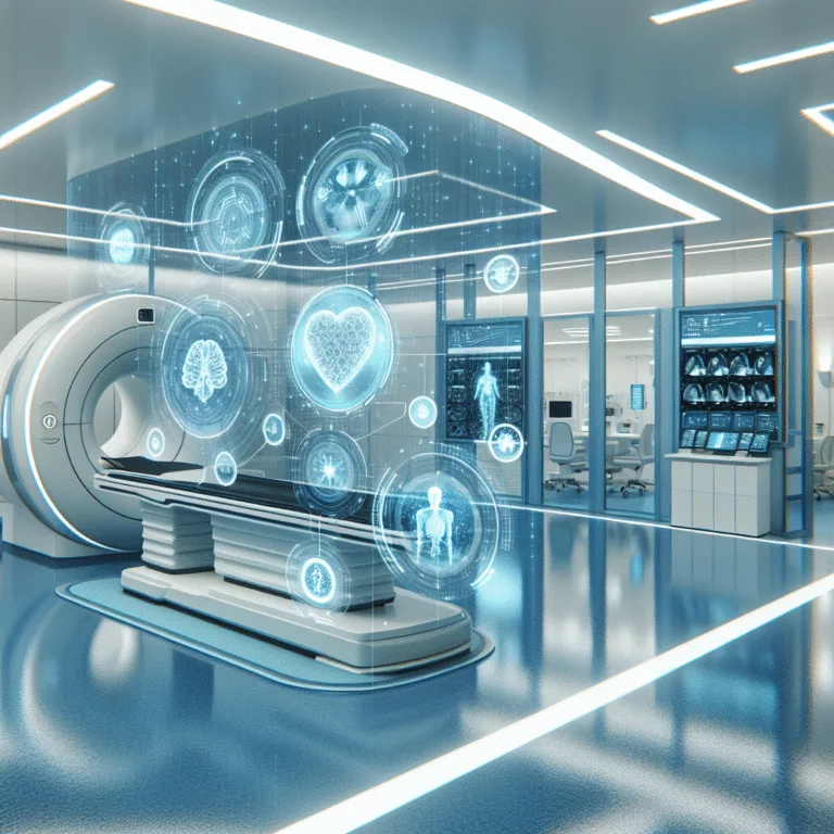 real-world examples of AI improving radiology workflow